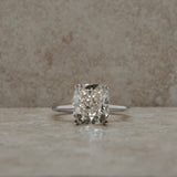 Classic Fines, Naturlig Cushion cut diamant