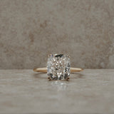Classic Fines, Naturlig Cushion cut diamant