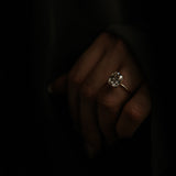 Classic Fines, Naturlig Cushion cut diamant
