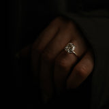 Classic Fines, Naturlig Cushion cut diamant