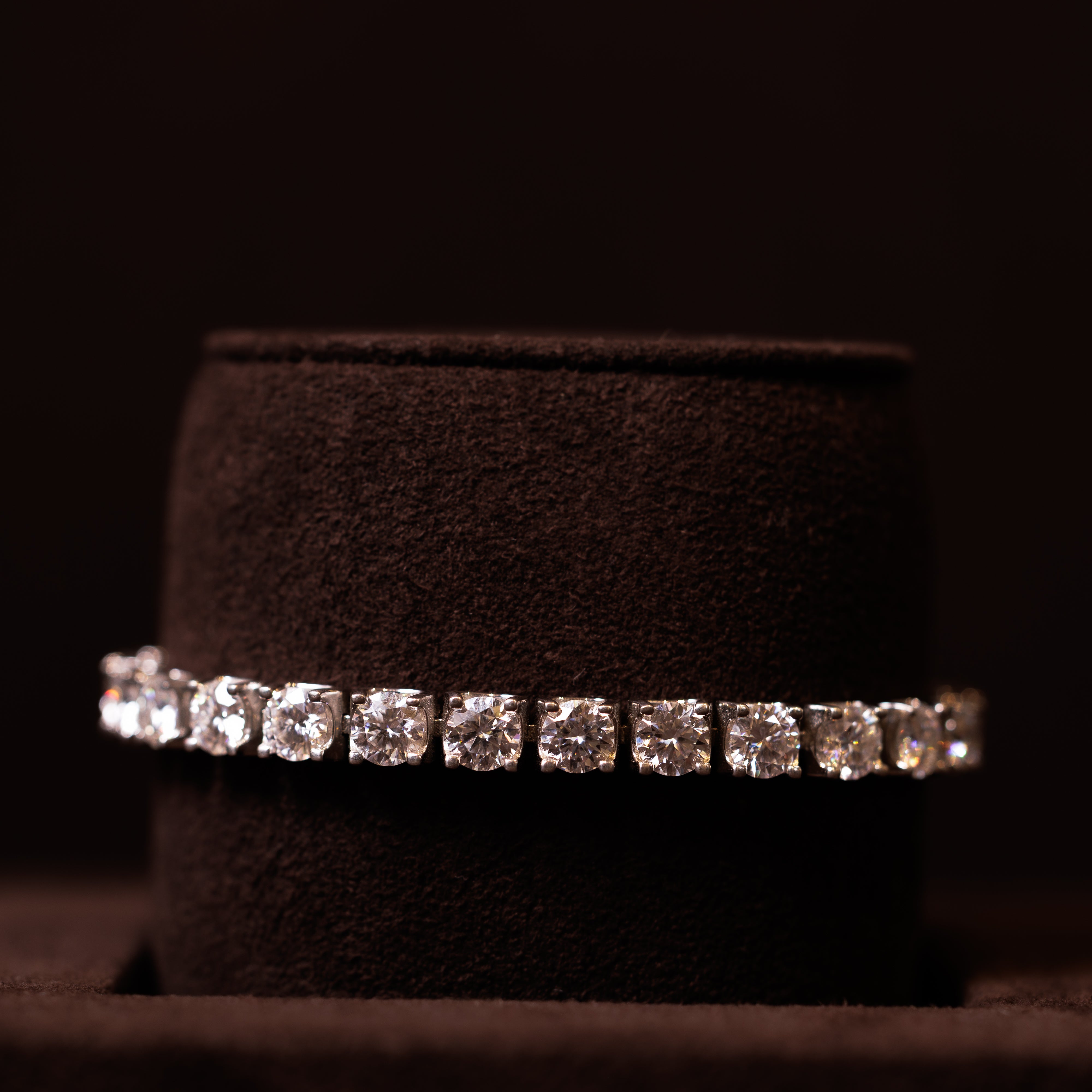 Tennis armbånd diamanter 14 karat guld lab grown diamant armbånd — EMMI&CO.