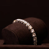 Tennis armbånd diamanter 14 karat guld lab grown diamant armbånd — EMMI&CO.