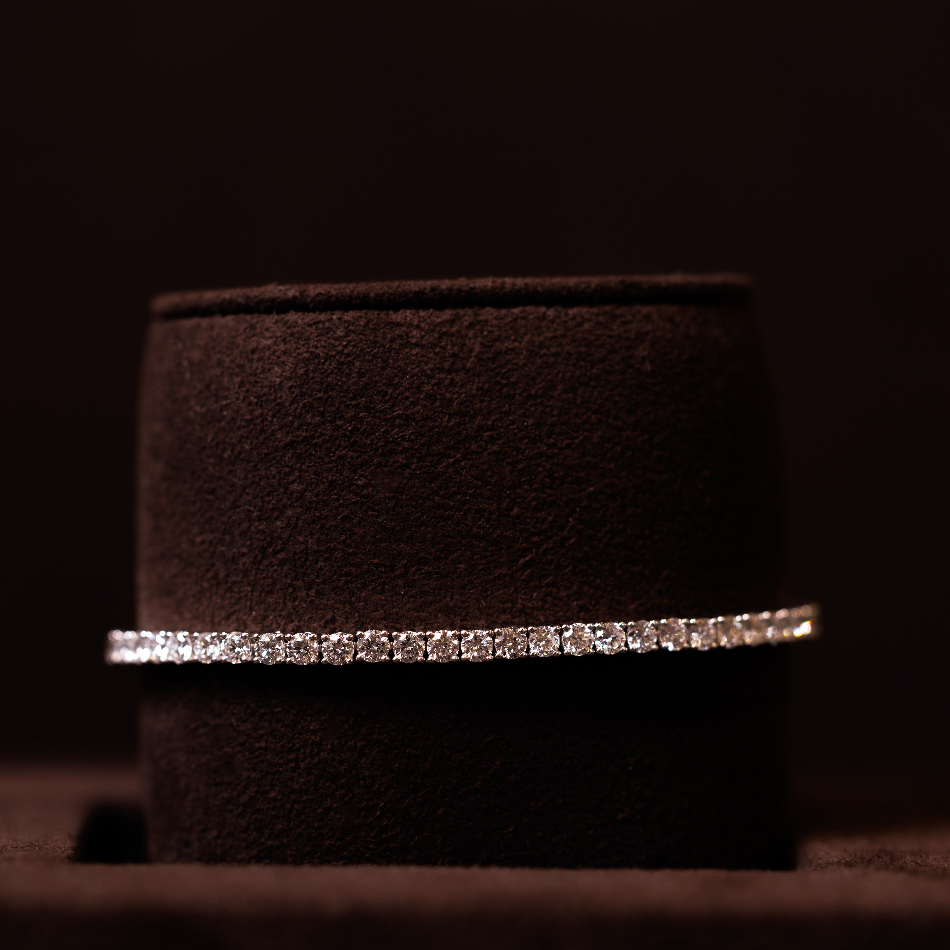 Tennis armbånd diamanter 14 karat guld lab grown diamant armbånd — EMMI&CO.