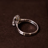 Linea oval cut solitærring diamant 14 karat guld håndlavet — EMMI&CO.