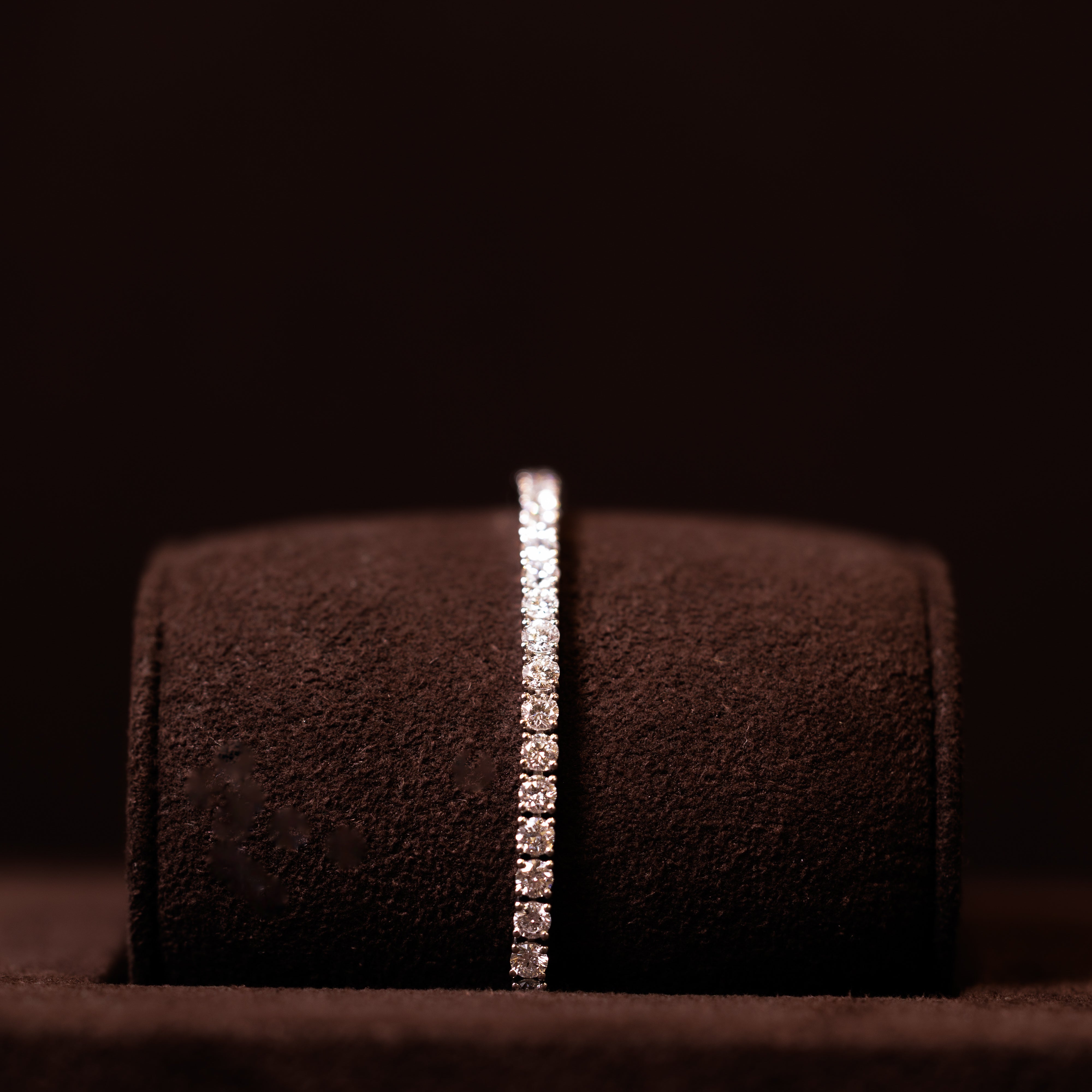 Tennis armbånd diamanter 14 karat guld lab grown diamant armbånd — EMMI&CO.